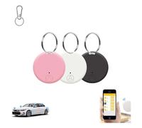 Wetag Mini traqueur GPS magnétique We Tag Mini, mini traqueur GPS magnétique, traqueur Bluetooth intelligent Mi-ni M-agnetic pour clés, animaux de compagnie, bagages, sacoche (3PC-A)