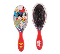 WetBrush Démêlant original, bristles Intelliflex ultra doux, Justice League Supergirl and Wonderwoman, DC Comics Range, For All Hair Types