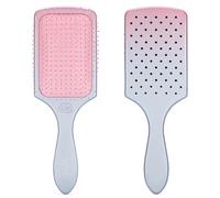 WetBrush Paddle Detangler,des poils HeatFlex et des Aquavents pour faciliter le séchage, une surface plus large démêle en moins de temps, démêle les cheveux facilement, Feel Good Ombre, rose et violet