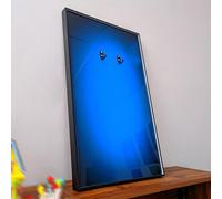 WETCEAOM Cadre for Lego Technic F1, 42206 Tableau Mural Pour Lego Les Amateurs, 75x45 cm Frame Support Mural De Voitures (Seulement Le Cadre)