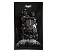 WETCEAOM Cadre Mural Compatible avec Lego DC Batman La Batmobile Tumbler 76240, Panneau de Montage Mural pour Les Blocs de Construction Compatible avec Lego, Taille : 75x45 cm