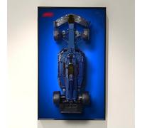 WETCEAOM Cadre pour Lego Technic F1 Voiture 42206, Wall Display Frame for Adult Collectibles - Idéal pour Une décoration sur Le thème de la F1, à la Maison ou au Bureau(No Voiture)