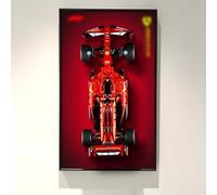 WETCEAOM Cadre pour Lego Technic Ferrari SF-24 F1 Voiture 42207, Wall Display Frame for Adult Collectibles - Idéal pour Une décoration sur Le thème de la F1, à la Maison ou au Bureau.