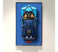WETCEAOM Lego Technic Bugatti Chiron 42083 Panneau mural 50 x 80 cm Pour les amateurs de voiture