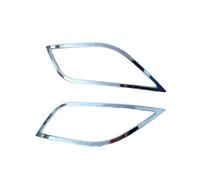 WETCL 2 Pièces Couvercle de Phare Antibrouillard pour Toyota Vios 2014, Durable Cadre de Garniture de Couvercle de Feu Antibrouillard