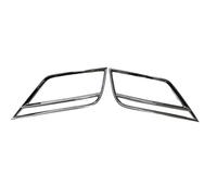 WETCL 2 Pièces Couvercle de Phare Antibrouillard pour VW Tanroc 2018, Durable Cadre de Garniture de Couvercle de Feu Antibrouillard