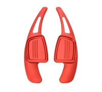 WETCL 2 Pièces Palettes de Sélecteur de Volant pour Audi TT 2015-2019, Durable Palette de Changement de Vitesse au Volant Accessoires,Red