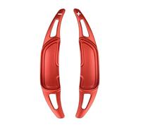 WETCL 2 Pièces Palettes de Sélecteur de Volant pour Benz GLC-Class 2017-2018, Durable Palette de Changement de Vitesse au Volant Accessoires,Red