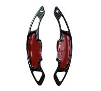 WETCL 2 Pièces Palettes de Sélecteur de Volant pour Civic Hatchback 2020-2022, Durable Palette de Changement de Vitesse au Volant Accessoires,Carbon Fiber Pattern