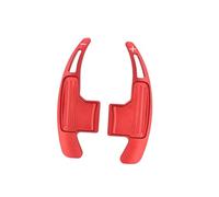 WETCL 2 Pièces Palettes de Sélecteur de Volant pour Ford Mustang 2015-2020, Durable Palette de Changement de Vitesse au Volant Accessoires,Red