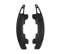 WETCL 2 Pièces Palettes de Sélecteur de Volant pour Jaguar XF 2021-2023, Durable Palette de Changement de Vitesse au Volant Accessoires,Black