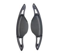 WETCL 2 Pièces Palettes de Sélecteur de Volant pour Nissan Teana, Durable Palette de Changement de Vitesse au Volant Accessoires,Black