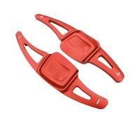 WETCL 2 Pièces Palettes de Sélecteur de Volant pour VW Magotan 2023, Durable Palette de Changement de Vitesse au Volant Accessoires,Red