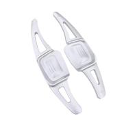 WETCL 2 Pièces Palettes de Sélecteur de Volant pour VW Magotan 2023, Durable Palette de Changement de Vitesse au Volant Accessoires,Silver