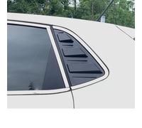 WETCL 2 Pièces Voiture Arrière Fenêtre Triangle Volets pour VW Polo 2019-2023, Panneau Triangulaire Arrière de Voiture Étanche Accessoires, Matte Black