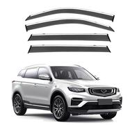 WETCL Avant ArrièRe Pare-Pluie pour Geely Azkarra MK1-NL-3 2016-2025, Déflecteurs Vent Fenêtre Latérale Anti-Pluie Durable Déflecteurs Fenêtre Accessoires