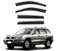 WETCL Avant ArrièRe Pare-Pluie pour Shengdafei MK1 2006-2014, Déflecteurs Vent Fenêtre Latérale Anti-Pluie Durable Déflecteurs Fenêtre Accessoires