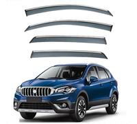 WETCL Avant ArrièRe Pare-Pluie pour Suzuki SX4 S-Cross MK2-JY 2013-2020, Déflecteurs Vent Fenêtre Latérale Anti-Pluie Durable Déflecteurs Fenêtre Accessoires