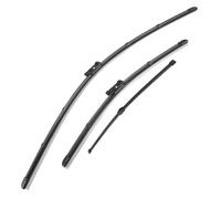 WETCL D'essuie-Glace pour BMW X1 F48 2015-2022 26"+16"+14", HD Ensemble Pare-Brise Jeu de Balais D'essuie-Glace Avant et Arrière
