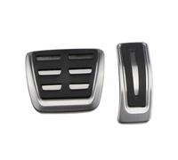 WETCL Pédales de Voiture pour Audi B8 Right Hand Drive, Garniture de Couvercle de Pédale Antidérapantes Accessoires