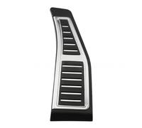 WETCL Pédales de Voiture pour Audi Q7 Right Hand Drive 2016+, Garniture de Couvercle de Pédale Antidérapantes Accessoires