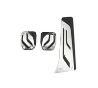 WETCL Pédales de Voiture pour BMW X3 X4 2019, Garniture de Couvercle de Pédale Antidérapantes Accessoires,Manual