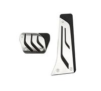 WETCL Pédales de Voiture pour BMW X3 X4 2019, Garniture de Couvercle de Pédale Antidérapantes Accessoires,Automatic