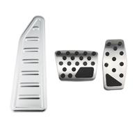 WETCL Pédales de Voiture pour Jeep Renegade 2016-2019, Garniture de Couvercle de Pédale Antidérapantes Accessoires,D