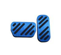 WETCL Pédales de Voiture pour Toyota Camry RAV4 Avalon Wildlander, Garniture de Couvercle de Pédale Antidérapantes Accessoires,Blue