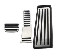 WETCL Pédales de Voiture pour Volvo XC90, Garniture de Couvercle de Pédale Antidérapantes Accessoires,Automatic-Rest
