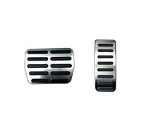 WETCL Pédales de Voiture pour VW Polo 6R 6C 9N, Garniture de Couvercle de Pédale Antidérapantes Accessoires,Automatic