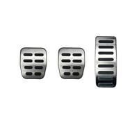 WETCL Pédales de Voiture pour VW Polo 6R 6C 9N, Garniture de Couvercle de Pédale Antidérapantes Accessoires,Manual