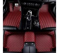 WETCL Tapis de Sol Voiture Personnalisé pour BMW 1 Series E88 Cabrio 2008-2013, Tapis de Sol Tout Compris Cuir Imperméables Antidérapant Tous Temps de Voiture,Rot