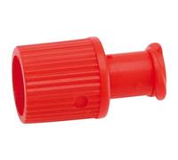 WETEC Capuchon de fermeture à aiguille (bouchon, joint, cônes de fermeture, butoir Combi) - Matériau : polyéthylène (PE), avec fermeture Luer-Lock