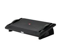 Wetec ESD Repose-pieds noir | Repose-pieds réglable avec fonction bascule | Repose-pieds ergonomique pour votre bureau | Repose-pieds pour sous le bureau | Idéal pour le confort et la santé
