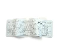 WetKeys KBSTFC106-W Clavier USB QWERTY Blanc - Claviers (Standard, avec Fil, USB, Clavier à Membrane, QWERTY, Blanc)