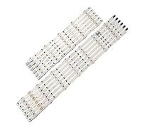 WETKUNSRUM LED Bande de rétroéclairage (12) apte for Samsung UE55H6750 UE55H6670 UE55H6400AK UN55J6300 UE55J6300 UN55H6350 LH55DMEPLGC BN96-41386A 41387A
