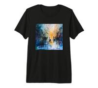 Wetlands Preserve Canards Aquarelle Art Observation des Oiseaux T-Shirt Haut de Gamme