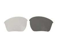Wetnenss Polarized Replacement Lens fit Oakley Half Jacket 2.0 XL OO9154 Sunglass-Anti-Scratch|Impact-Resistant|Perfectly Fit(59.5 * 45.7mm-1.5MM-Clear Photochromic-No Polarized)