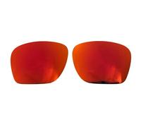 Wetnenss Remplacement pour Oakley Sylas OO9448 57 mm / polarisé 1,5 mm / facile à installer, rouge, 57.4*42.8mm