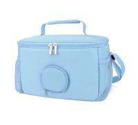 Wetry Sac de Transport pour Toniebox, Housse de Rangement pour Figurines, Chargeur et Casque Audio, Sac Uniquement (Bleu)