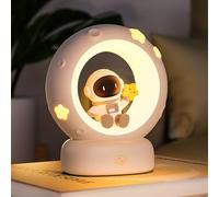 Wetry Veilleuse Enfant Astronautes Rechargeable, Lampe Nuit Bébé Chambre Nouveau né Lampe Chevet, Cadeau Naissance Garçons