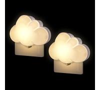 Wetry Veilleuse Enfant Bébé sur Prise LED Lampe de Nuit Nuage Automatique pour Chambre de Nouveau né, Escaliers, Couloir, Cuisine