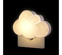 Wetry Veilleuse Enfant Prise LED Nuage Lampe de Nuit Automatique Veilleuse Bebe Murale Lampe de Chevet Decoration Chambre Nouveau-né