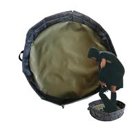 Wetsuit Changing Mat, Diving Dressing Mat, Waterproof Changing Pad, Dry-Wet Separation System, Gear Protection Base, Easy Carry Storage, for Swimming, Surfing, Camping, Kayakers, Outdoor Sports, 75cm