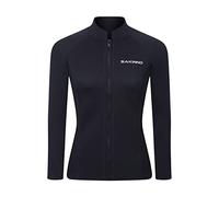 Wetsuit Top Men's 2mm néoprène Wet Jacket with Long Sleeve Front Zip for Swimming, Snorkeling, Submarine and Surfing,Women,M
