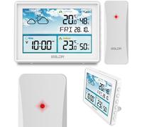 BALDR Station météo BD-909 avec écran Blanc