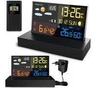 Wetterstation mit Display BD-912, schwarz