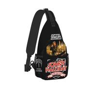 WETUIPEST Johnny Sac Poitrine Homme Hallyday Sac Bandoulière Étanche pour Camping Randonnée Voyage Sac à Bandoulière Homme et Femme Sacoche Crossbody Poitrine