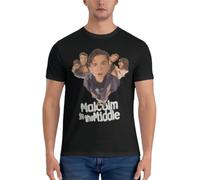 weUGHe2ND3 Malcolm in The Middle Essential T-Shirt Mens Graphic t-Shirts Big and Tall T-Shirt Men Anime Men's t-Shirt